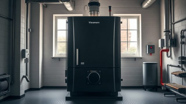Viessmann Vitoligno 300-C: Kessel und Brenner Übersicht