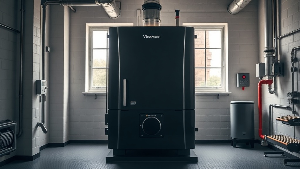 Viessmann Vitoligno 300-C: Kessel und Brenner Übersicht
