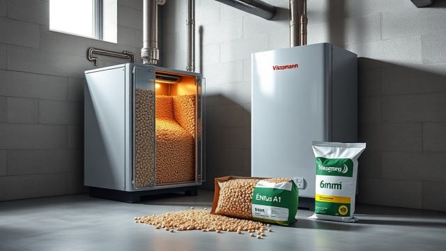 Viessmann Vitoligno 300-C: Pelletgröße und Qualität