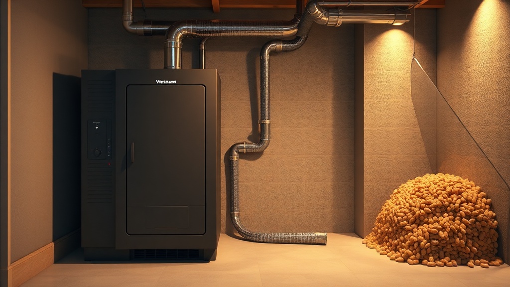 Viessmann Vitoligno 300-C: Tank- und Saugsystem
